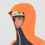 KARPOS TEMPORALE JACKET OUTER SPACE/SCARLET IBIS