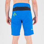 Karpos Val Viola Short Indigo B./Black/Green Fluo