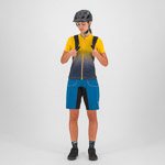 Karpos Verve Evo W Jersey Lemon Curry/Ombre Blue