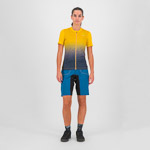 Karpos Verve Evo W Jersey Lemon Curry/Ombre Blue