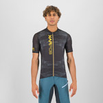 KARPOS GREEN FIRE JERSEY BLACK/LEMON CURRY