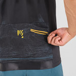 KARPOS GREEN FIRE JERSEY BLACK/LEMON CURRY