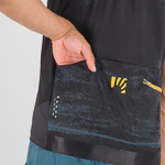 KARPOS GREEN FIRE JERSEY BLACK/LEMON CURRY