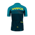 KARPOS GREEN FIRE JERSEY REFL.POUND/ENAMEL/YELLOW FLUO