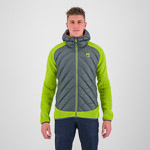 KARPOS MARMAROLE TECH JACKET DARK SLATE/LIME GREEN