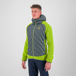 KARPOS MARMAROLE TECH JACKET DARK SLATE/LIME GREEN