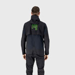 Karpos Lavaredo Rain Jacket Black/Green Fluo