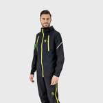 Karpos Lavaredo Rain Jacket Black/Green Fluo