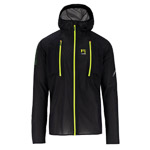 Karpos Lavaredo Rain Jacket Black/Green Fluo