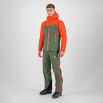 Karpos Valsesia Shell Jacket Thyme/Spicy Orange