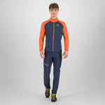 KARPOS PIZZOCCO EVO FULL-ZIP FLEECE OUTER SPACE/SCARLET IBIS
