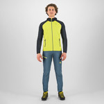 KARPOS AMBRIZZOLA FULL-ZIP HOODIE PRIMROSE/VULCAN