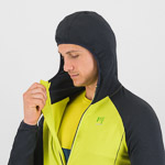 KARPOS AMBRIZZOLA FULL-ZIP HOODIE PRIMROSE/VULCAN