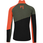 Karpos Federa Full-Zip Fleece Black Sand/Thyme/Spicy Orange