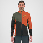 Karpos Federa Full-Zip Fleece Black Sand/Thyme/Spicy Orange