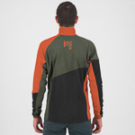 Karpos Federa Full-Zip Fleece Black Sand/Thyme/Spicy Orange