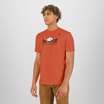 KARPOS AMBRETTA T-SHIRT SCARLET IBIS