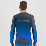 Karpos Val Di Dentro Jersey Ls Black/Indigo B./Green Fluo