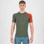 Karpos Dinamico Merino 130 T-Shirt Thyme/Spicy Orange