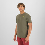 KARPOS LOMA COTTON T-SHIRT GRAPE LEAF/ LOGO PRINT