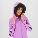 KARPOS EASYFRIZZ W FULL-ZIP HOODIE BLOOM/OMBRE BLUE