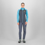 KARPOS AMBRIZZOLA W FULL-ZIP HOODIE OMBRE BLUE/BACHELOR B.