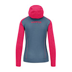 KARPOS AMBRIZZOLA W FULL-ZIP HOODIE OMBRE BLUE/INNUENDO