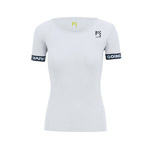 KARPOS EASYFRIZZ W T-SHIRT BRIGHT WHITE/OMBRE BLUE