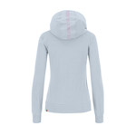 KARPOS COPPOLO MERINO W FULL ZIP HOODIE MIST/BLOOM