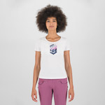 KARPOS VALLEY W T-SHIRT BRIGHT WHITE/BLOOM