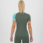 Karpos Dinamico Merino 130 W T-Shirt Thyme/Aqua Ski