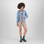KARPOS VOLPE W FULL ZIP HOODIE WINDW. BLUE