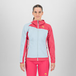 KARPOS AVERAU W FULL-ZIP HOODIE FLEECE SKYWRITING/INNUENDO