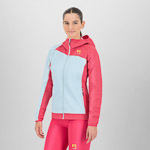 KARPOS AVERAU W FULL-ZIP HOODIE FLEECE SKYWRITING/INNUENDO