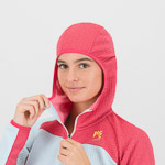 KARPOS AVERAU W FULL-ZIP HOODIE FLEECE SKYWRITING/INNUENDO