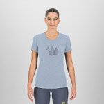 KARPOS GUSELA MERINO W T-SHIRT MIST