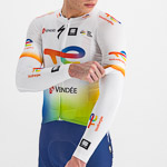 Sportful TotalEnergies PRO TEAM ARMWARMERS WHITE