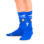 Sportful TotalEnergies RACE SOCKS ELECTRIC BLUE