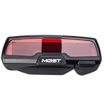 MOST RED EDGE LED USB Extra Strong Rear Light Black