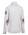 ST Patched Fleece Jacket W White