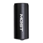 MOST LIGHTHOUSE LED USB Front Light Black Alu 200 lm